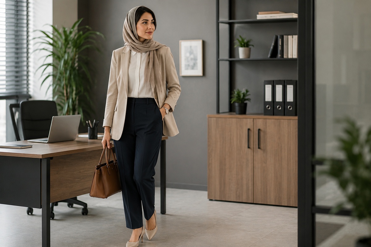 چه لباسی برای یک روز کاری در دفتر مناسب است؟