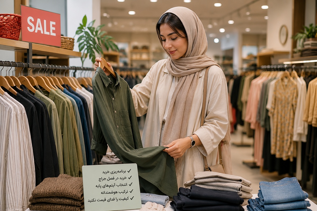 چگونه می‌توان با بودجه محدود، لباس‌های شیک و متنوعی خریداری کرد؟