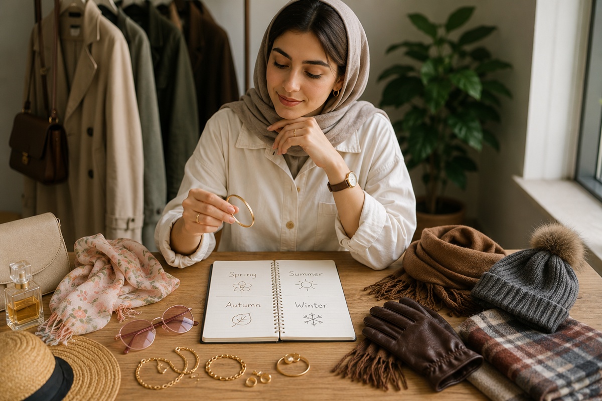 چگونه اکسسوری‌ها را با توجه به فصل انتخاب کنیم؟